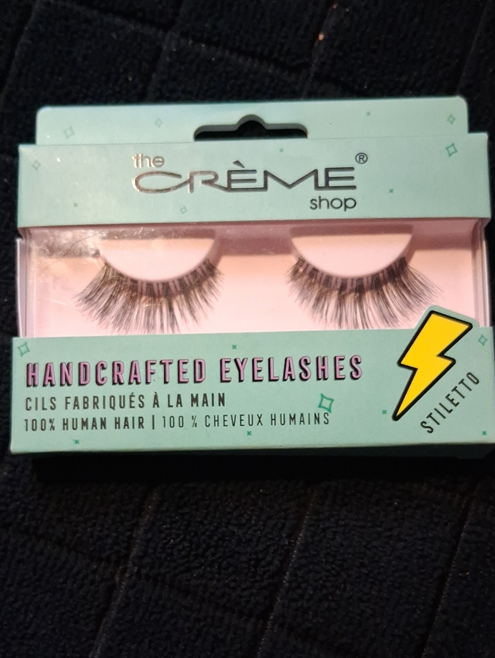 The Crème Shop Stiletto Handcrafted False Eyelashes - Pink Packaging